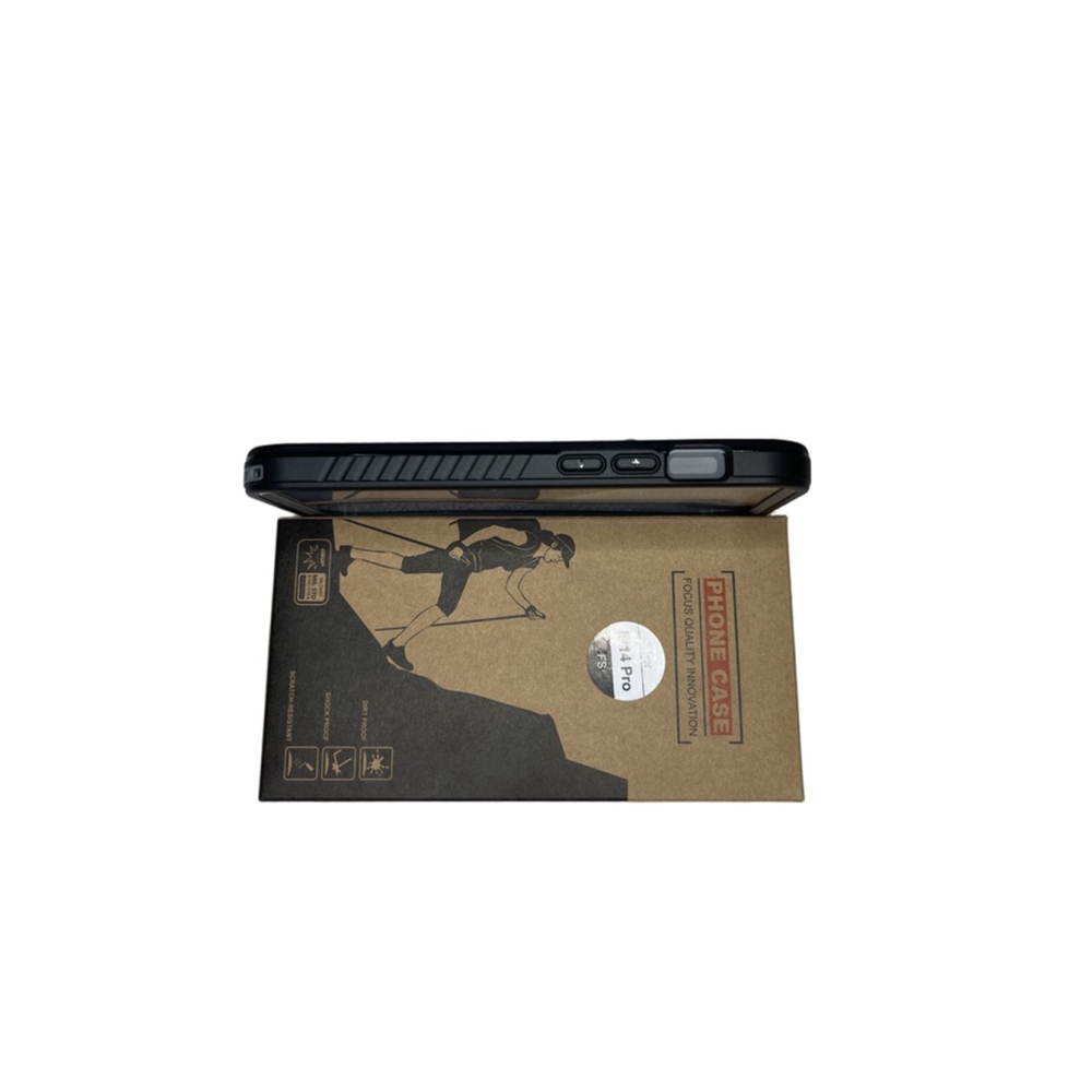 iPhone 14 Pro Case Black FS Military STD Drop Tested - Picture 7 of 9